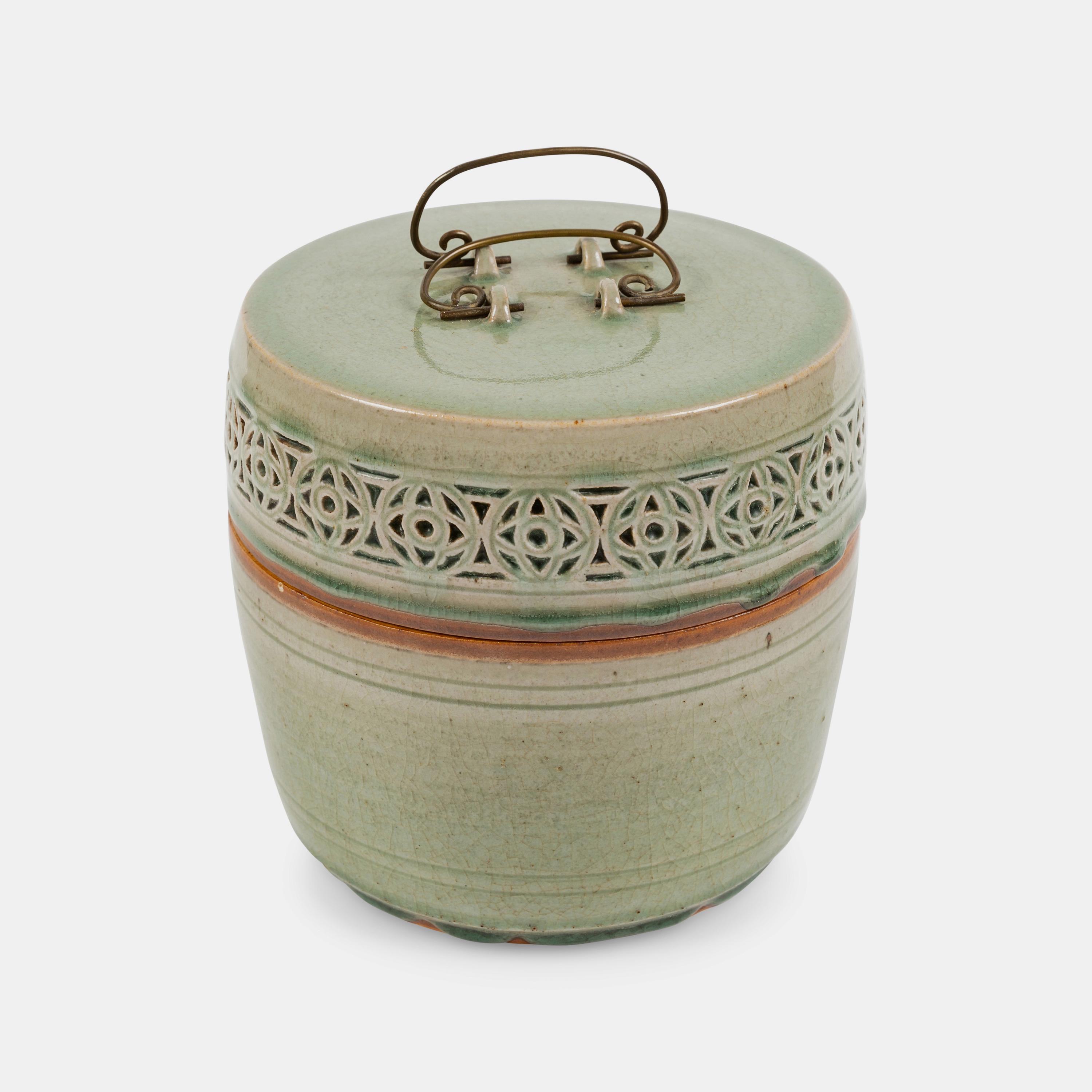 Lidded Jar, c. 1949 Bing & Grondahl, Denmark
