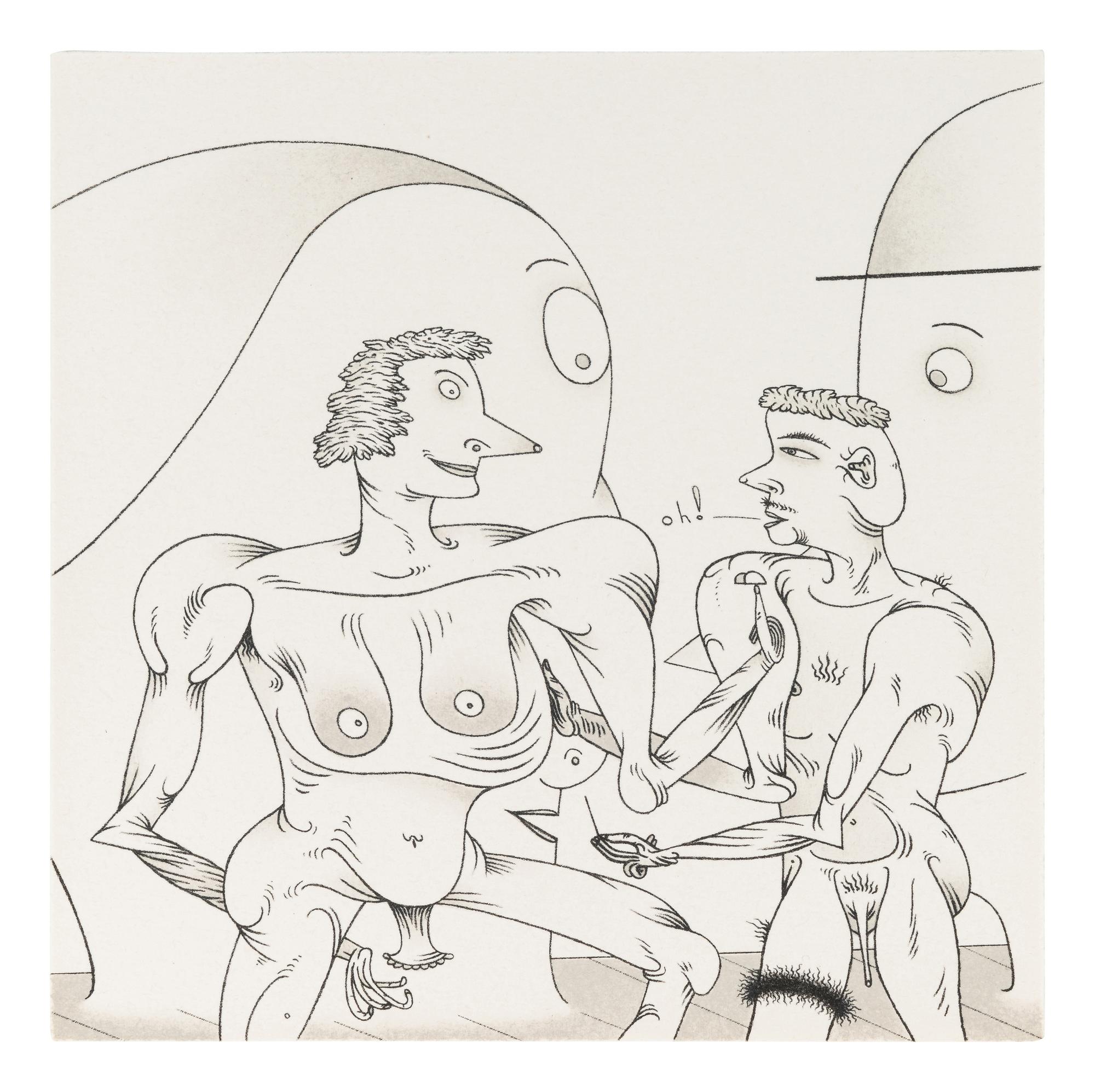 Various authors. Who Chicago? An Exhibition of Contemporary Imagists. England, 1980. Together with a Jim Nutt etching.