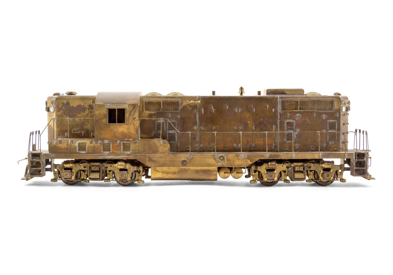 A Brass O-Gauge Diesel Locomotive