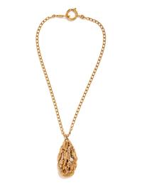YELLOW GOLD AND DIAMOND PENDANT/NECKLACE