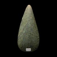 A Taino Greenstone Petaloid Celt