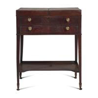 A Federal Mahogany Dressing Table