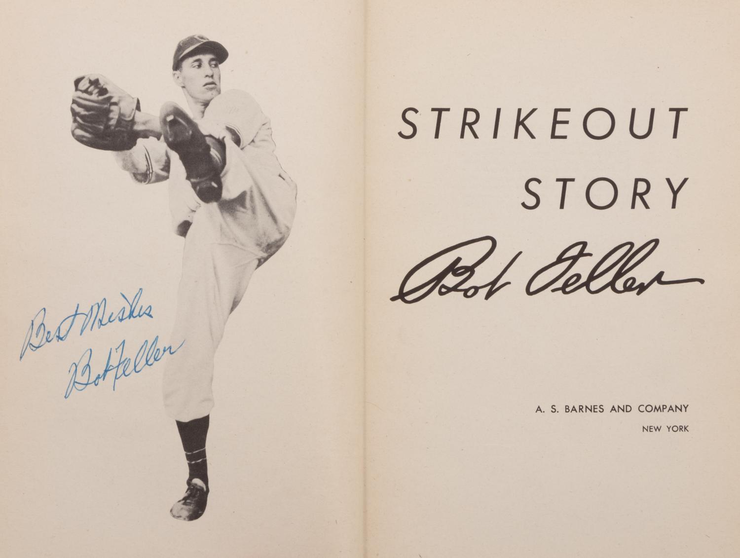 A Group of Three Inscribed Sports Books,