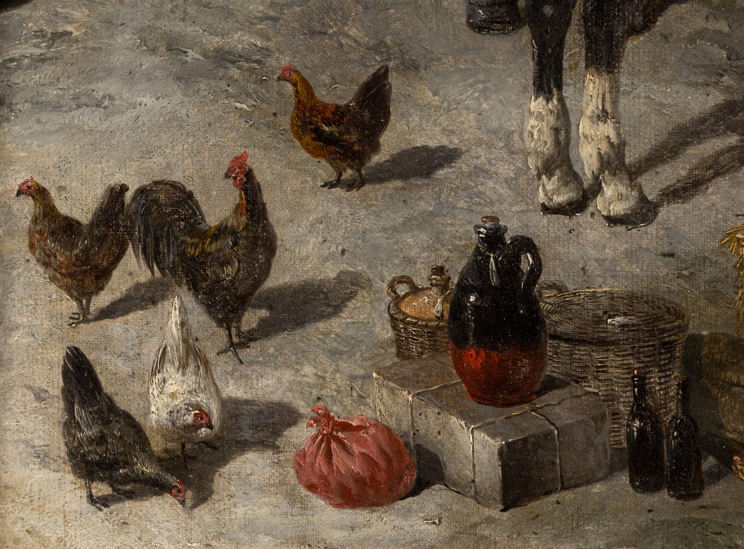 Plough Horses at Rest, 1846