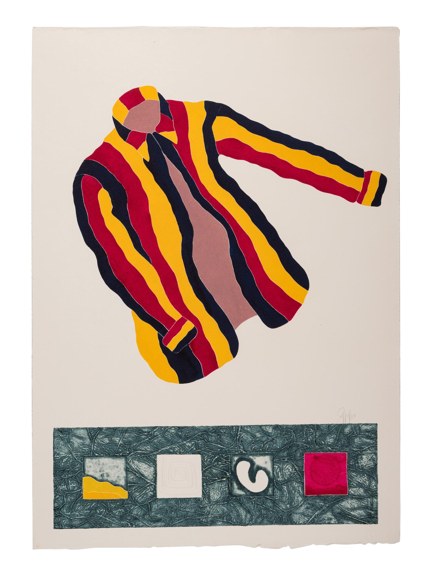 Untitled (Shirt); Untitled (Red Phallus); Untitled (Purse) (A Group of Three Prints)