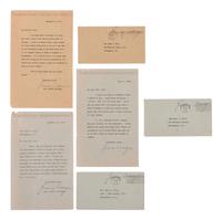 [POLITICS]. A collection of signatures of First Ladies, incl. Helen TAFT, Edith WILSON, Grace COOLIDGE, and Eleanor ROOSEVELT.