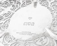 An English Silver Centerpiece Basket