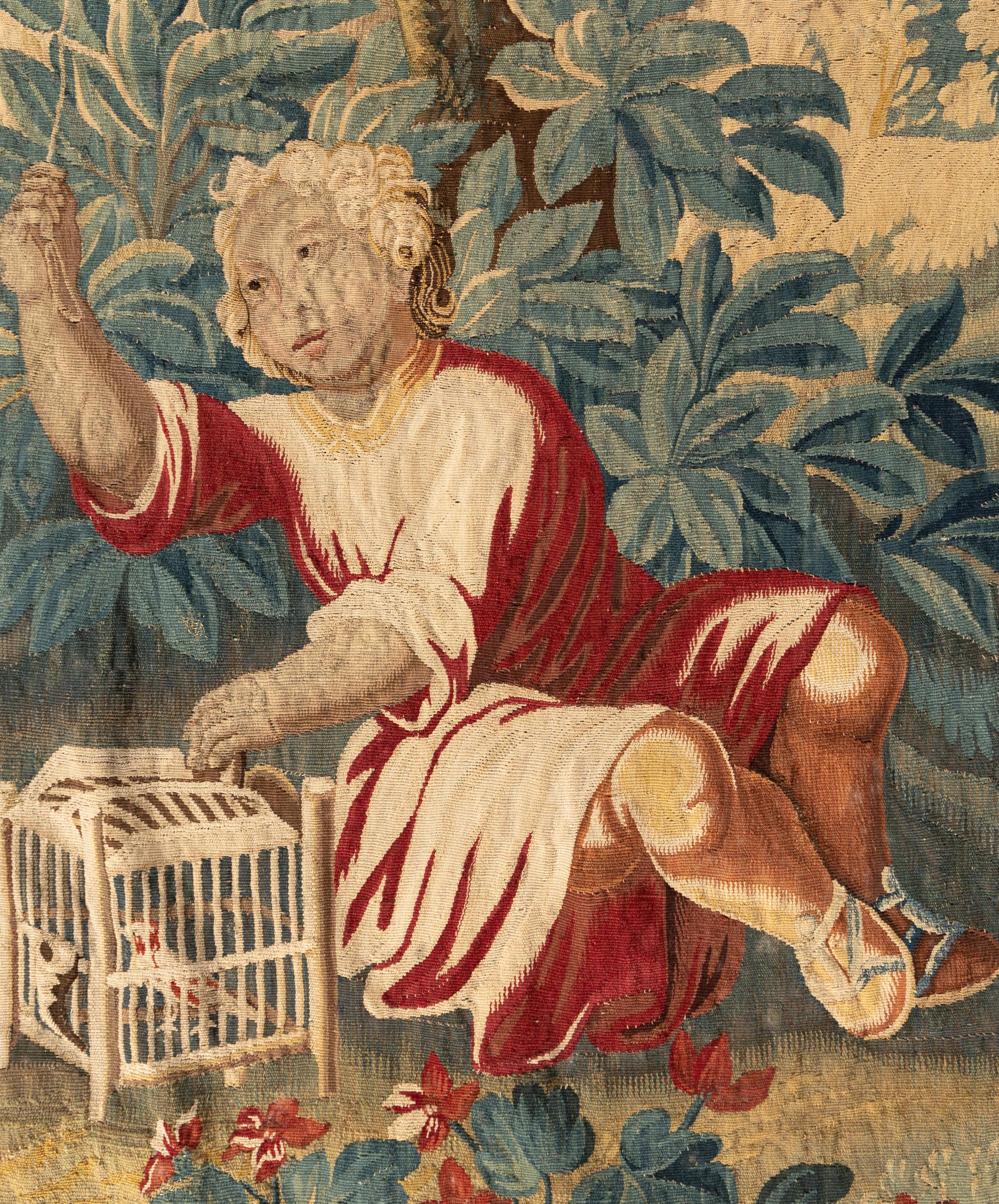 An Aubusson Tapestry Fragment