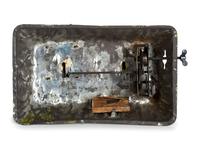 A Gunthermann Hand-Painted Tin and Paper Windup Toy
