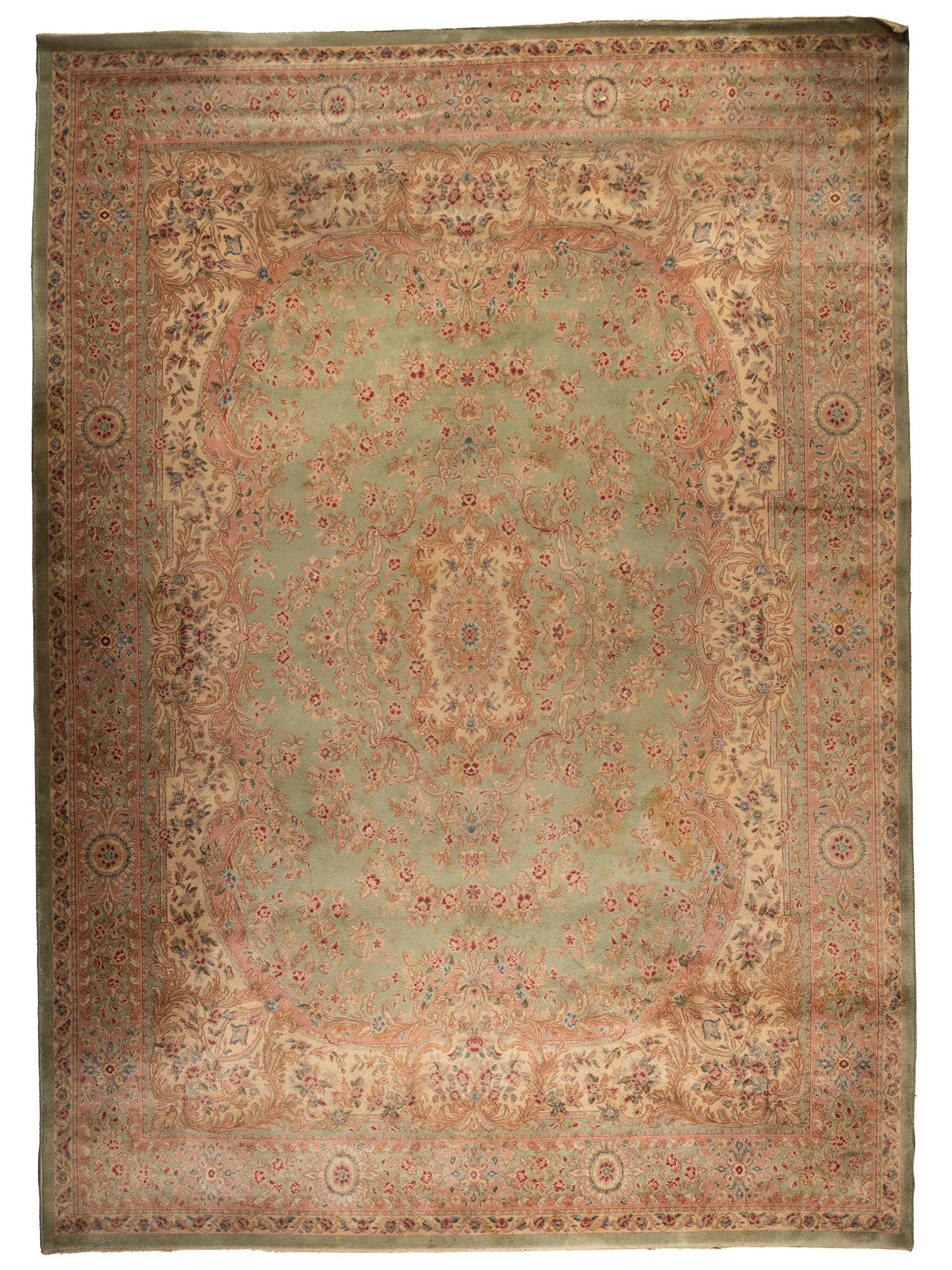 A Kirman Style Wool Rug
