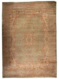 A Kirman Style Wool Rug