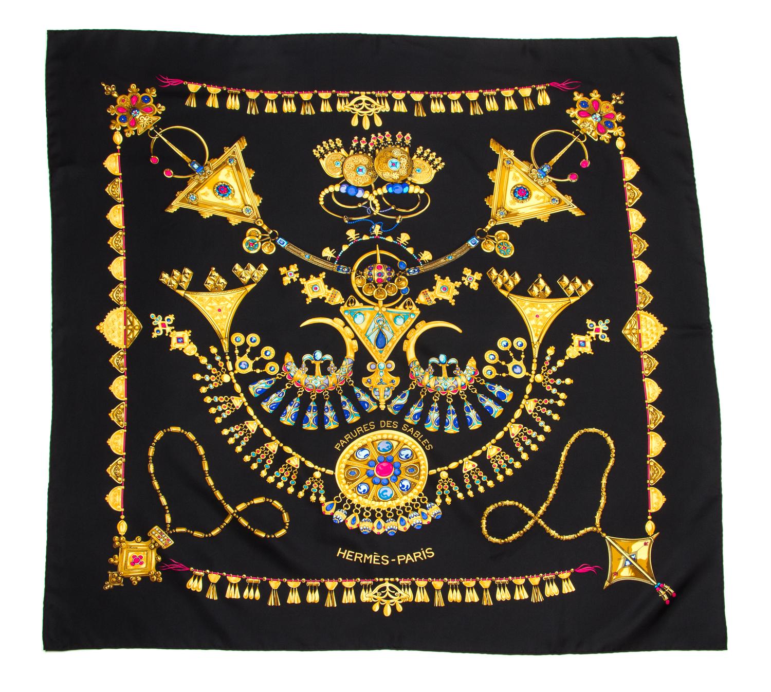 An Hermes 90cm Silk Scarf, 36" x 36".