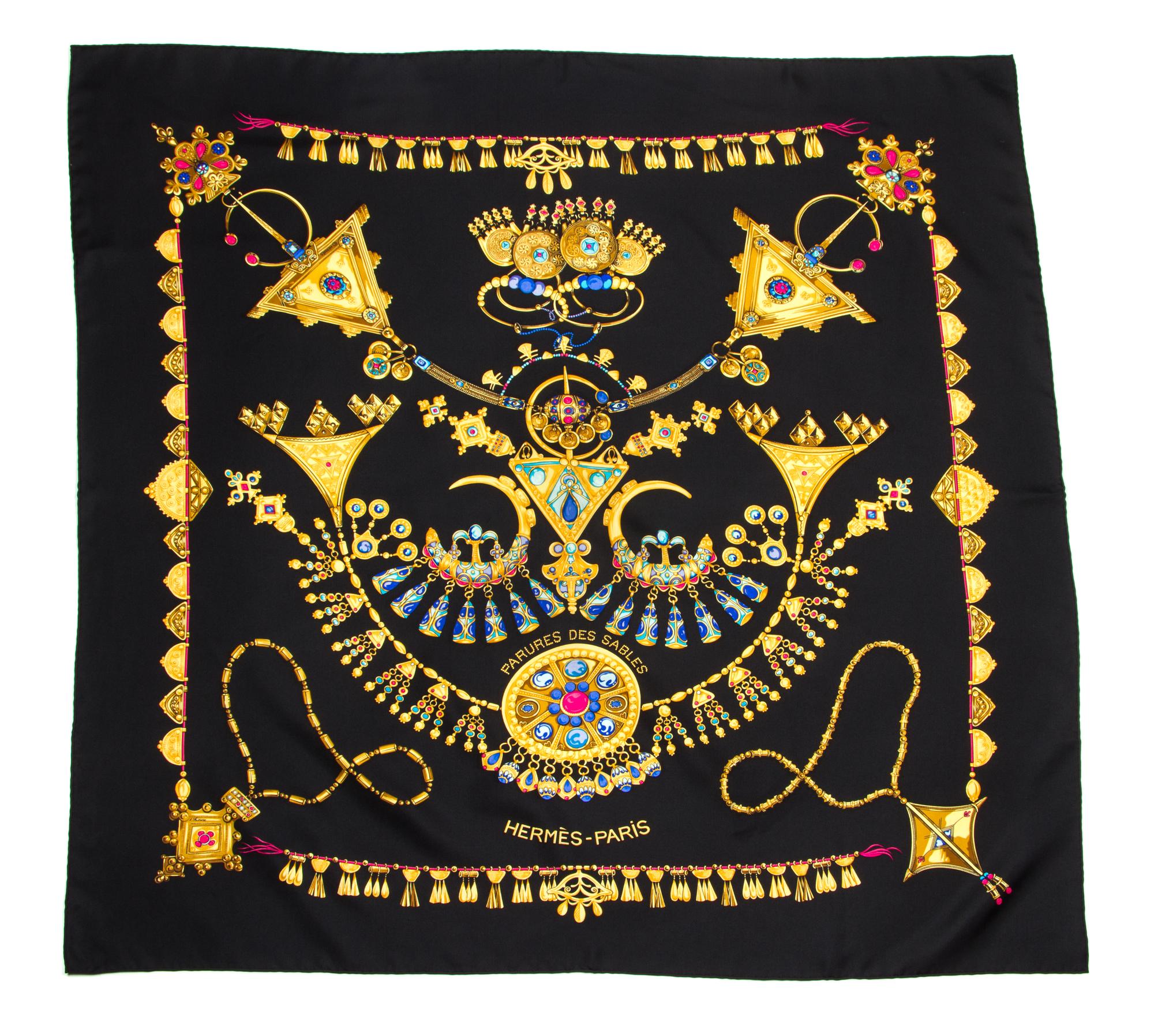 An Hermes 90cm Silk Scarf, 36" x 36".