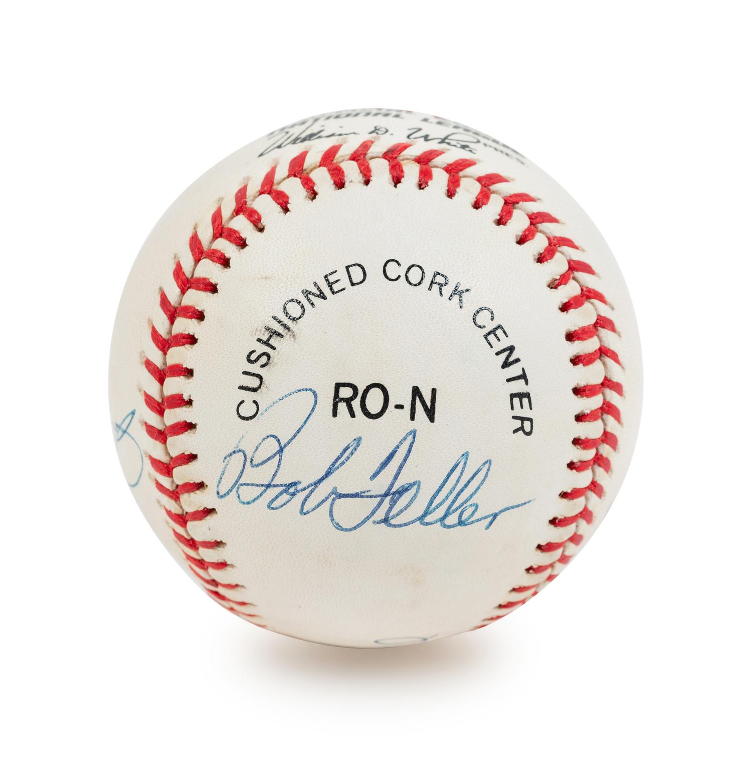 A Hall of Fame No Hitter Pitchers Multi Signed Autograph Baseball (Beckett Authentication Services BAS Certified),