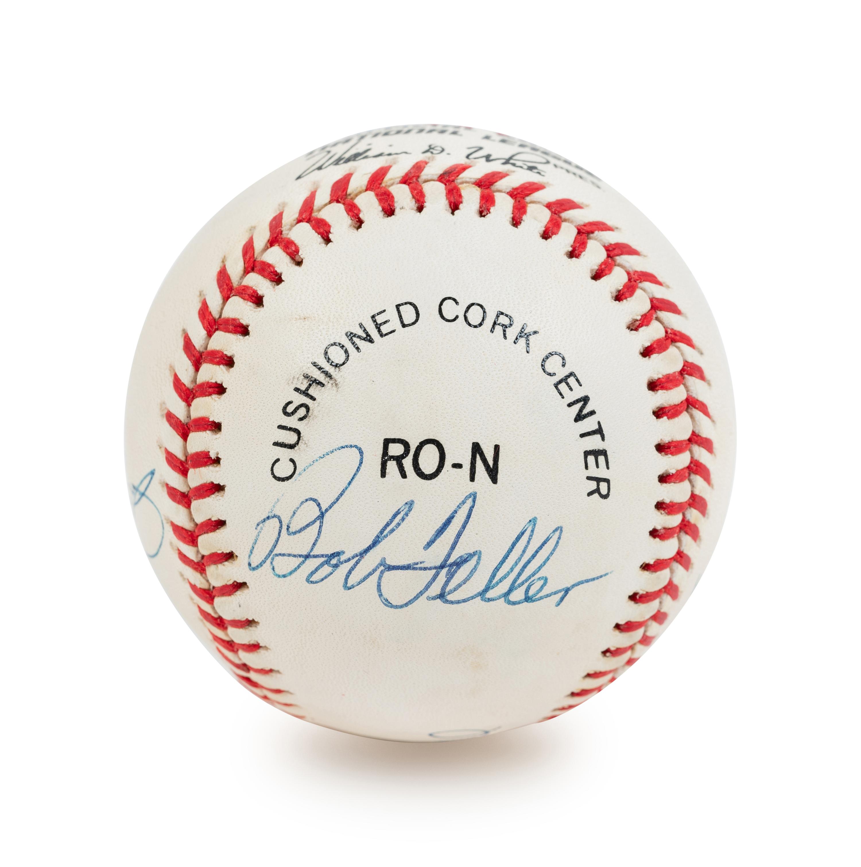 A Hall of Fame No Hitter Pitchers Multi Signed Autograph Baseball (Beckett Authentication Services BAS Certified),