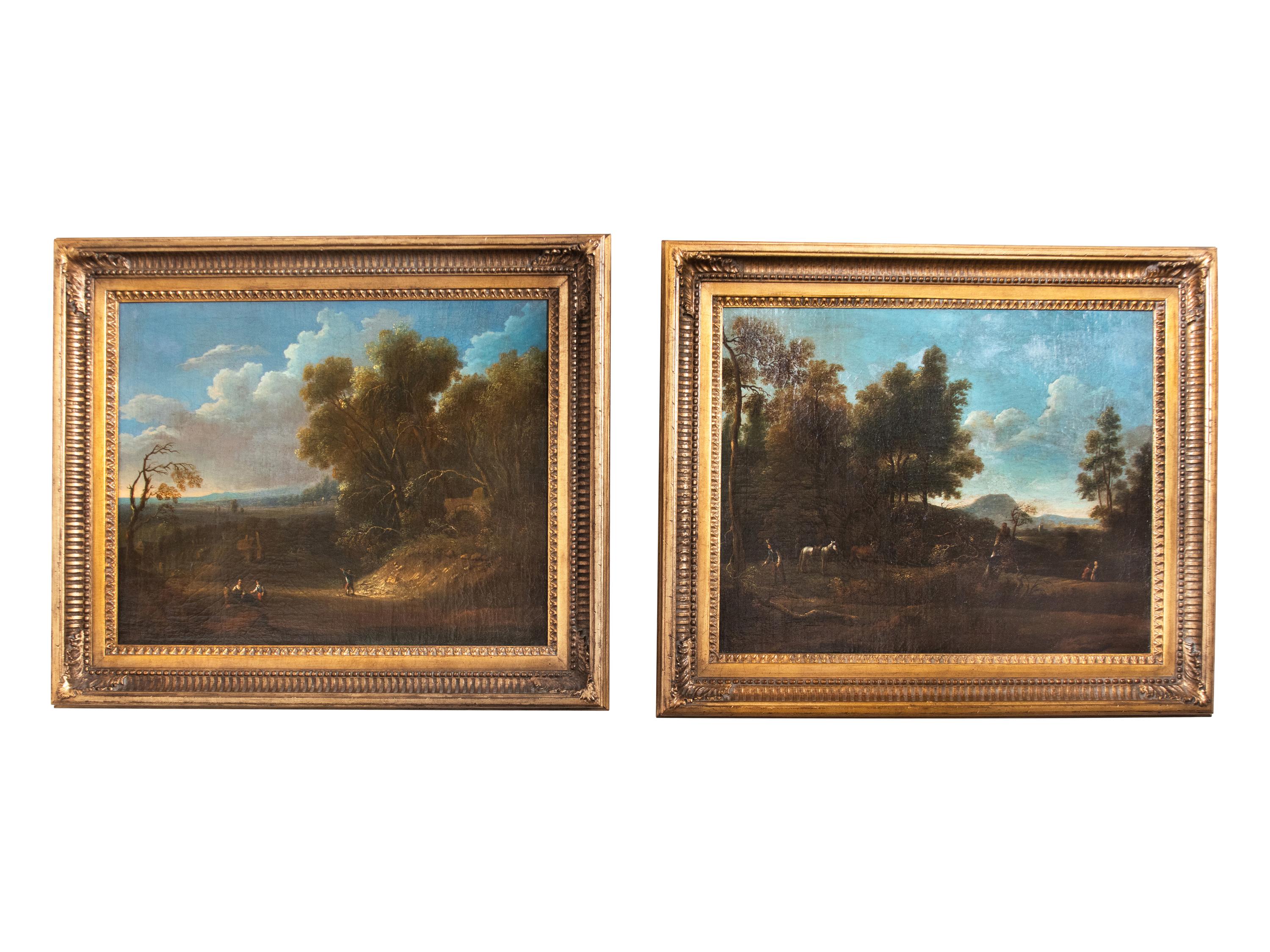 Two Landscape Paintings