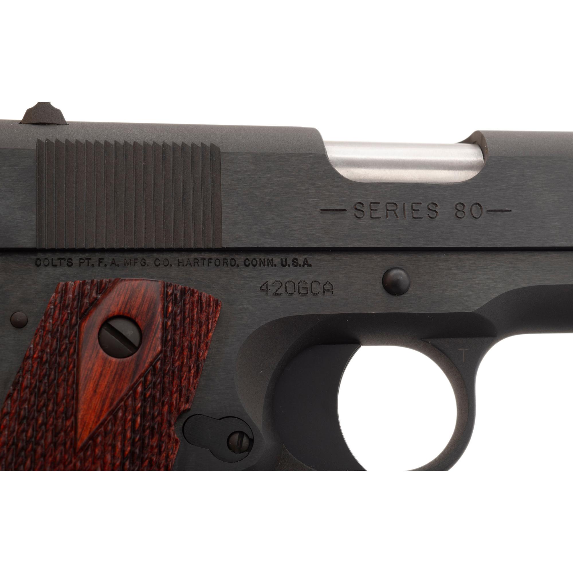 *Colt Series 80 Government Model .38 Super Custom Shop in Box