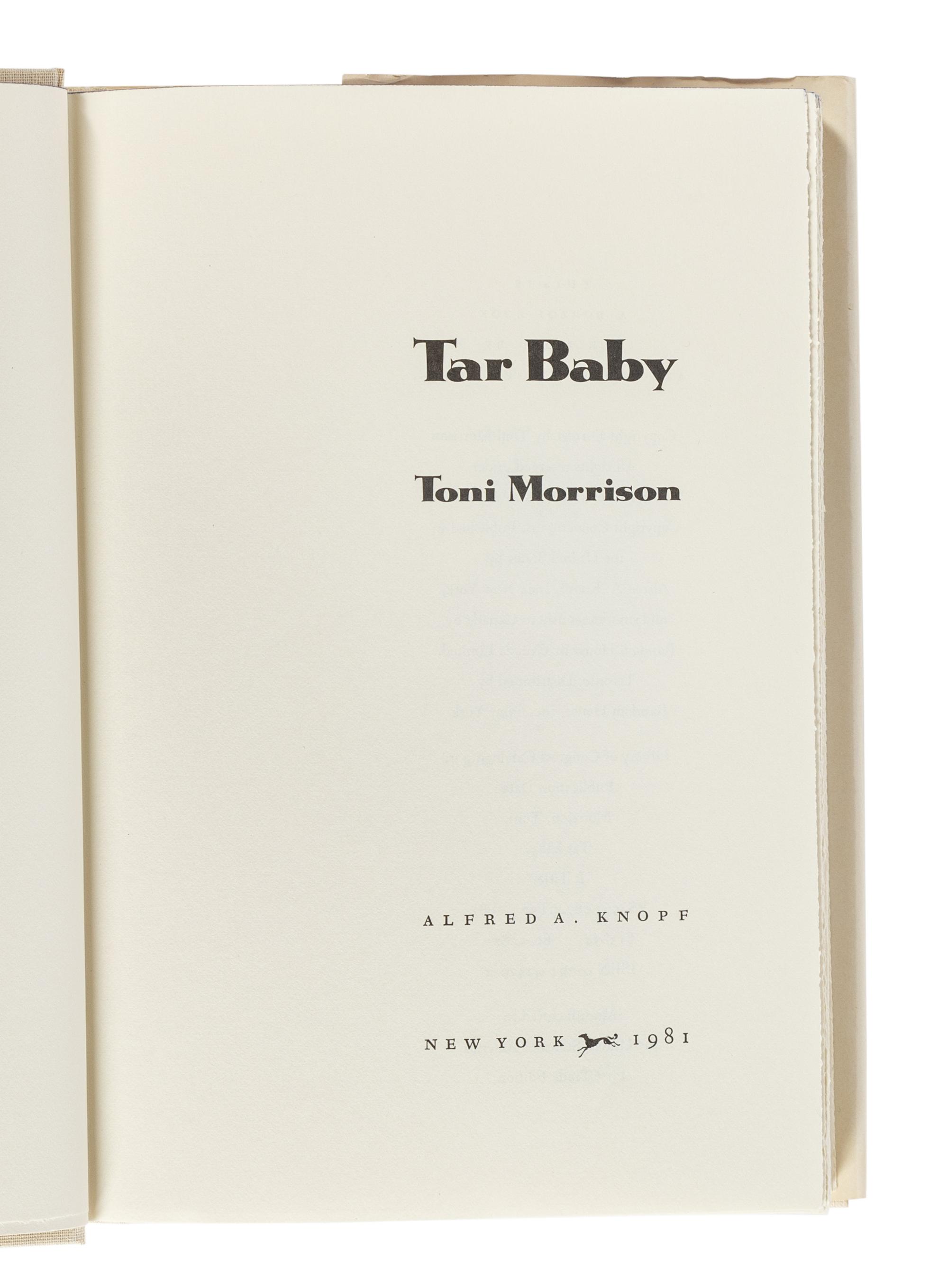 MORRISON, Toni (1931-2019). Song of Solomon . New York: Alfred A. Knopf, 1977.