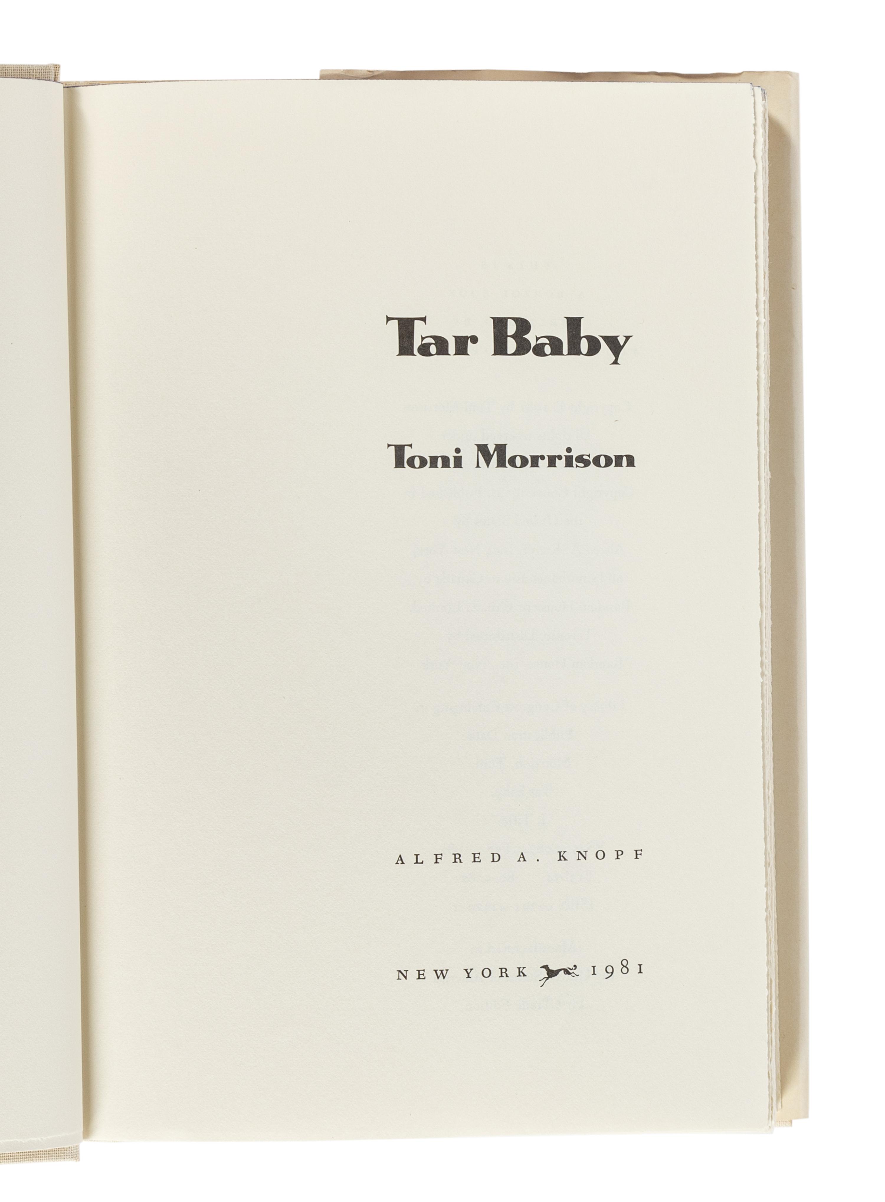 MORRISON, Toni (1931-2019). Song of Solomon . New York: Alfred A. Knopf, 1977.