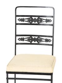 A Pair of Salterini Wrought Iron Armchairs