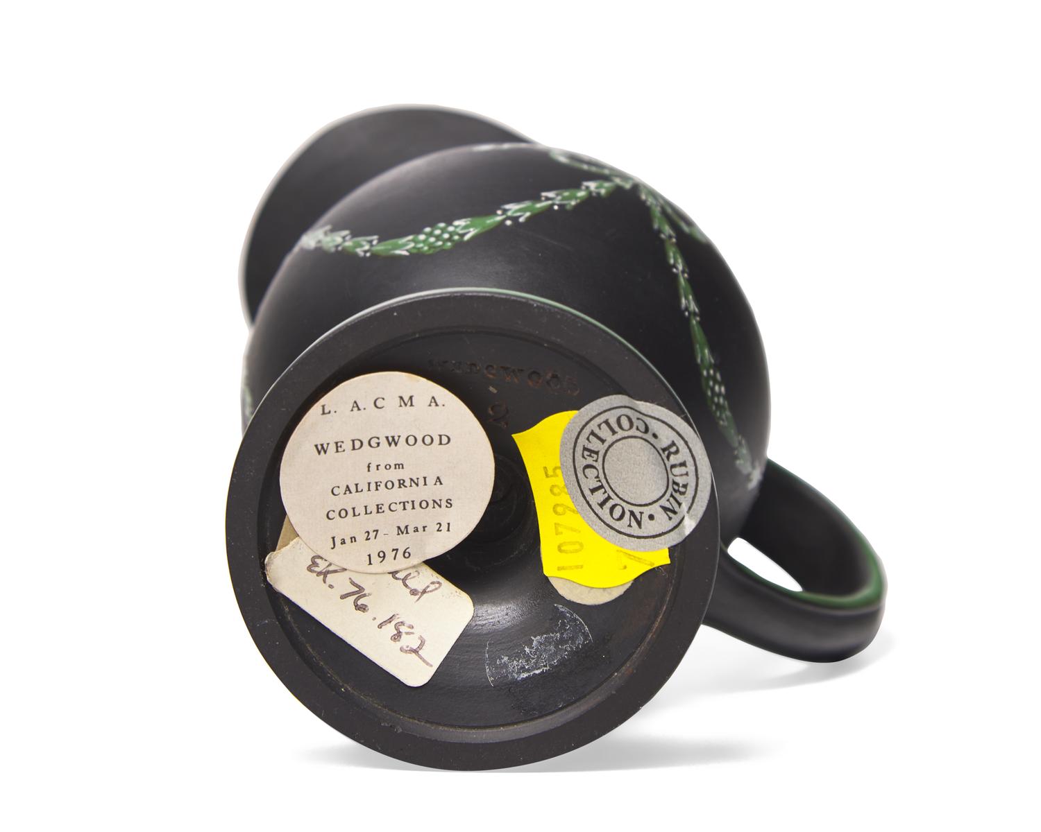 A Wedgwood Black Basalt Creamer