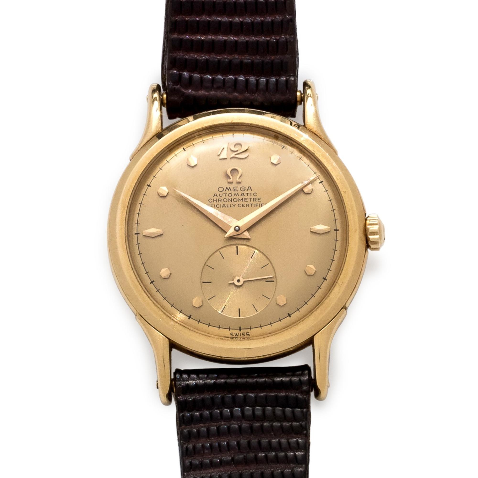 Omega, 18K Yellow Gold Ref. 2499 Wristwatch