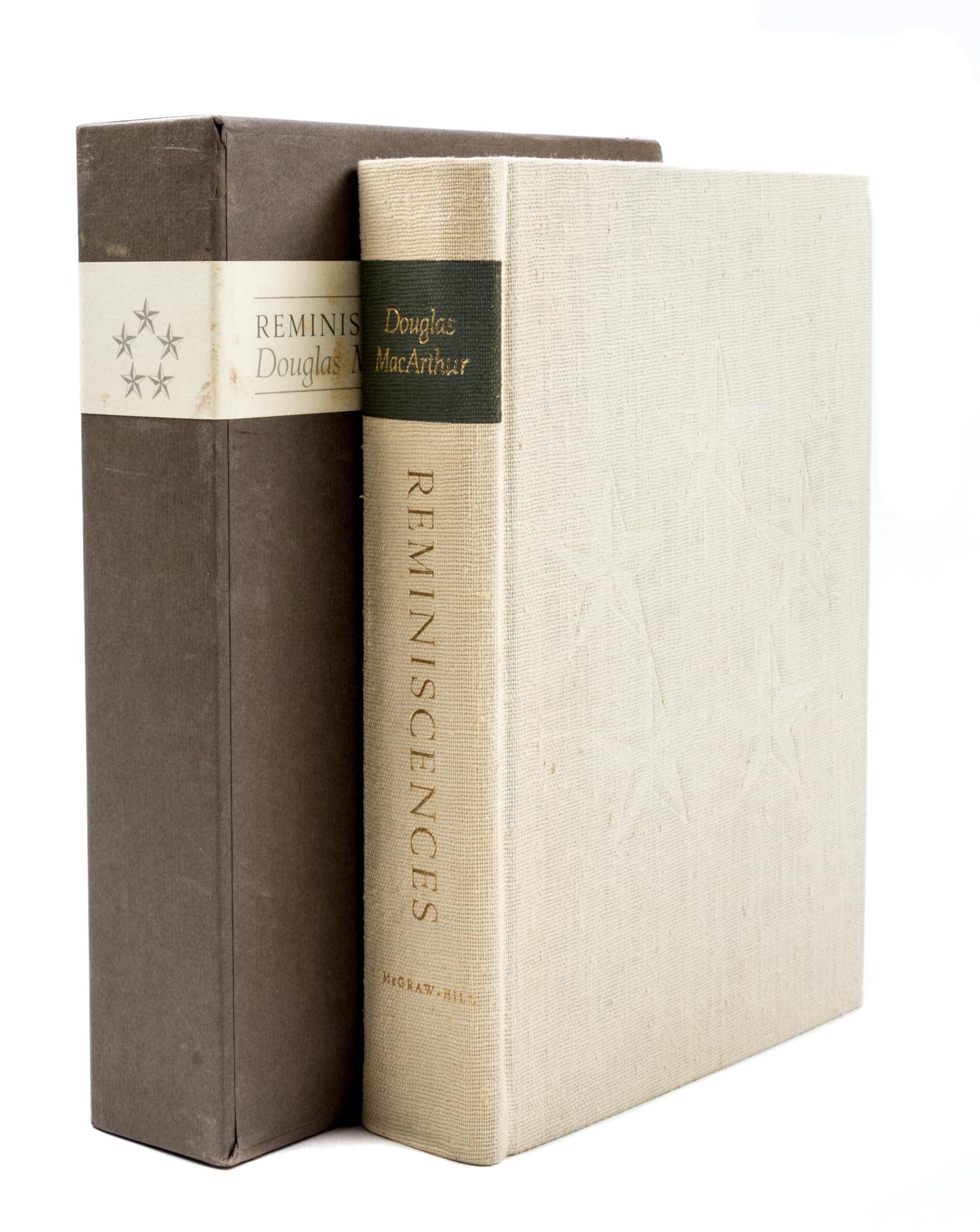 MACARTHUR, DOUGLAS. Reminiscences. New York, 1964. Limited, signed.
