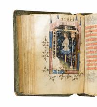 MASTERS OF THE BEAUFORT SAINTS (active Bruges, c. 1410-1415) Book Hours, in Latin, illuminated manuscript on parchment [Southern Netherlands, Bruges, c. 1410-1415]