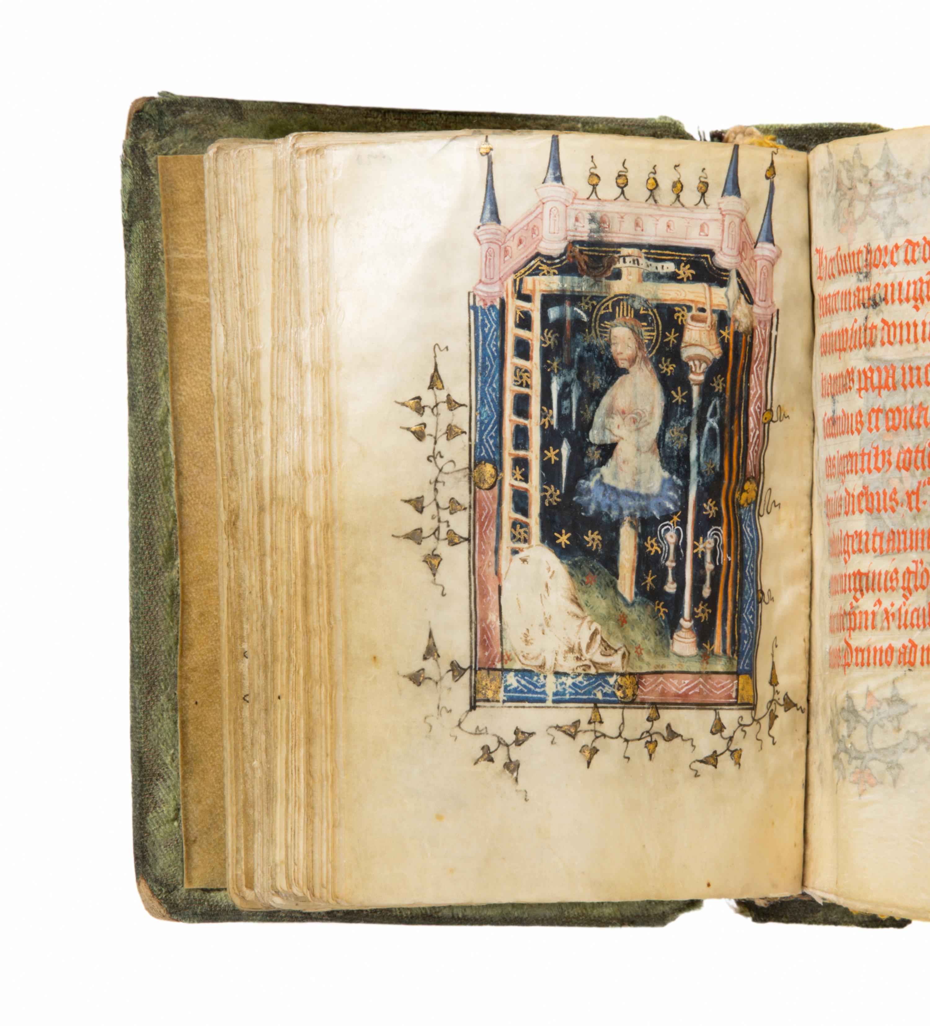 MASTERS OF THE BEAUFORT SAINTS (active Bruges, c. 1410-1415) Book Hours, in Latin, illuminated manuscript on parchment [Southern Netherlands, Bruges, c. 1410-1415]