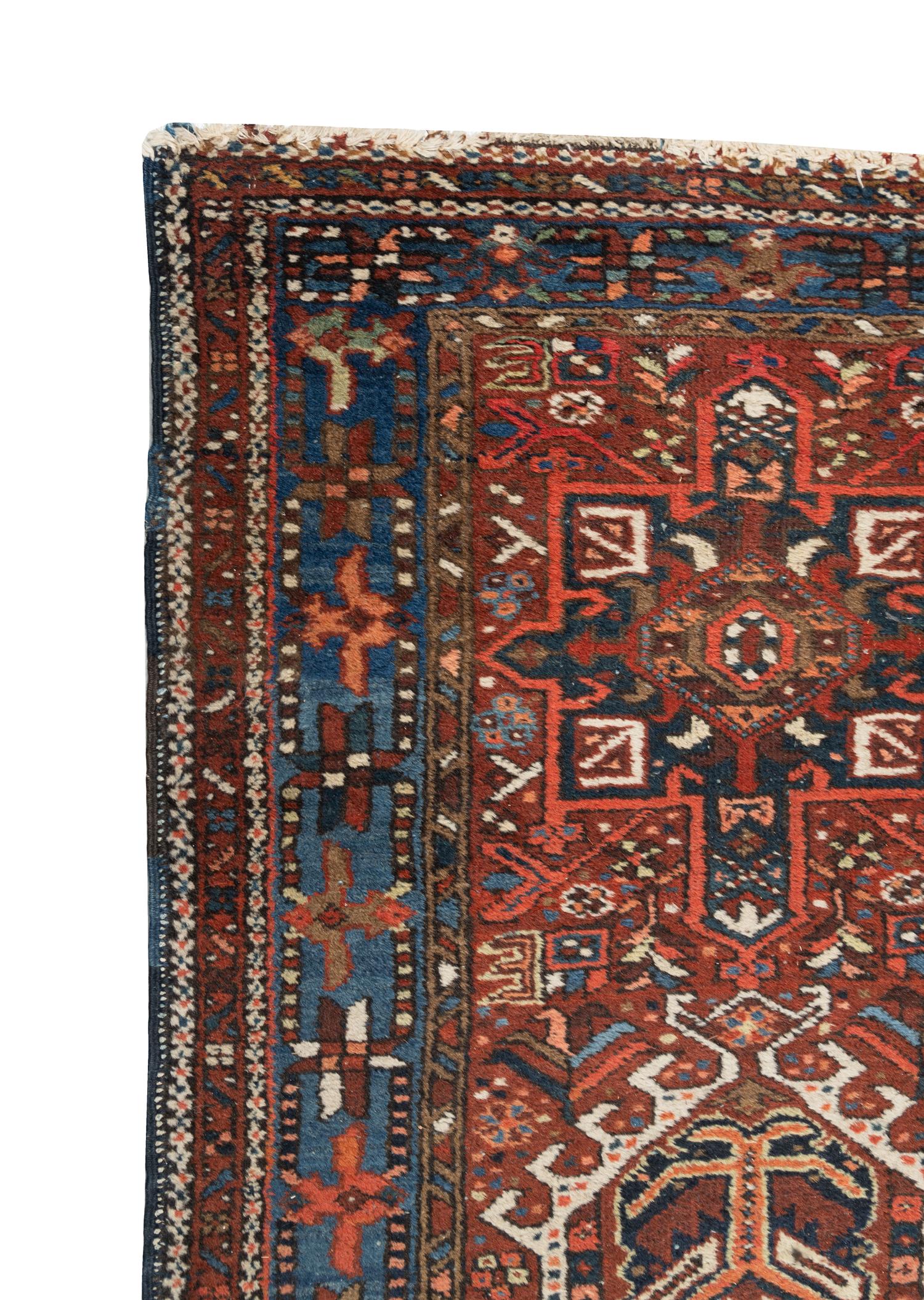 A Heriz Wool Runner