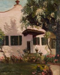 Pink Adobe House