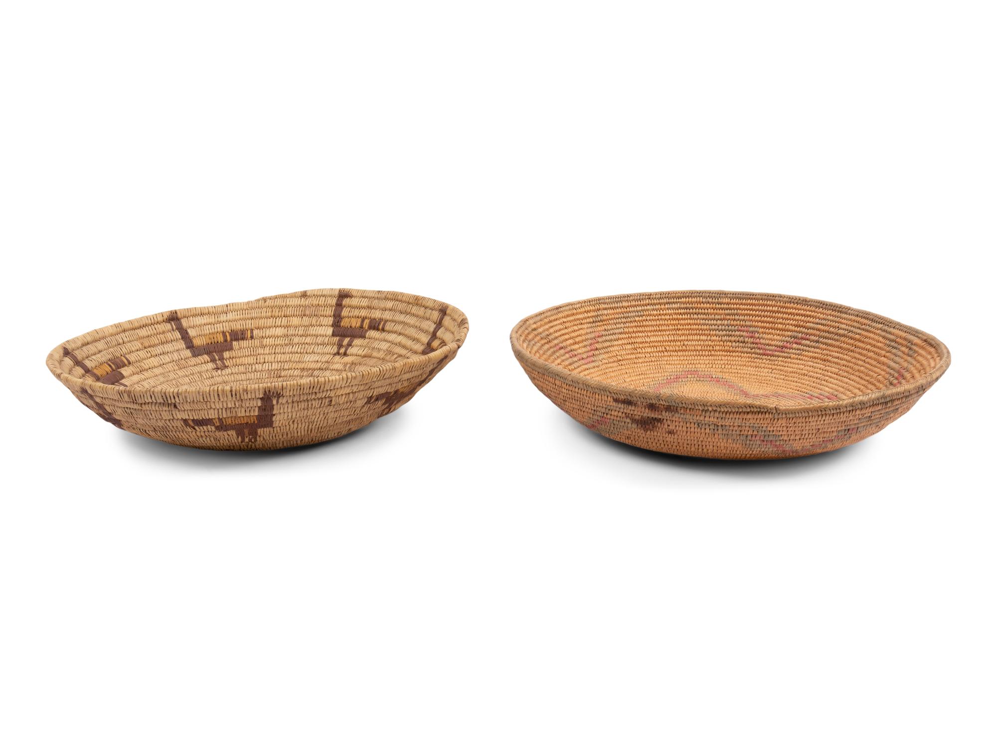 A Group of American Indian Baskets