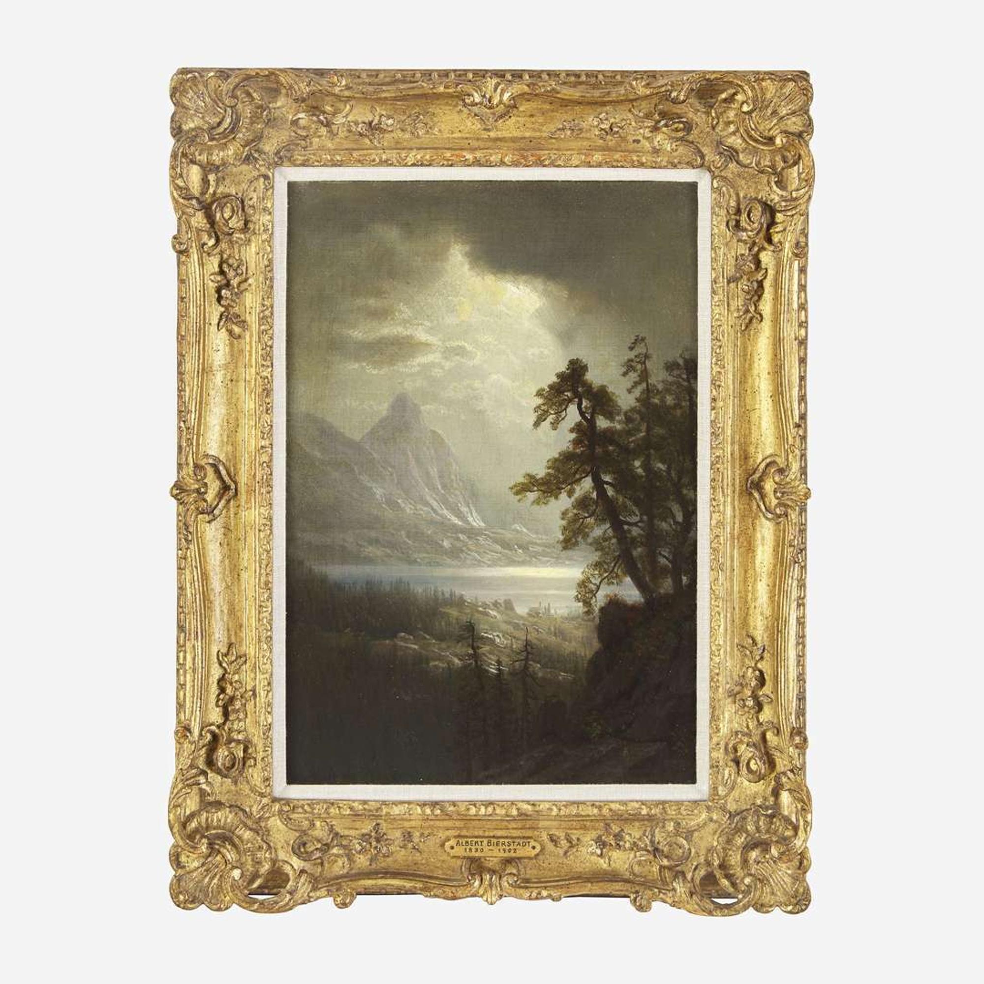 Albert Bierstadt (American, 1830–1902) Estes Park Morning, Colorado