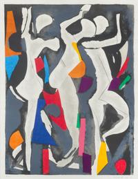 Marino Marini, (Italian, 1901 - 1980), Untitled (pl. 8 from Sacre du Printemps), 1974