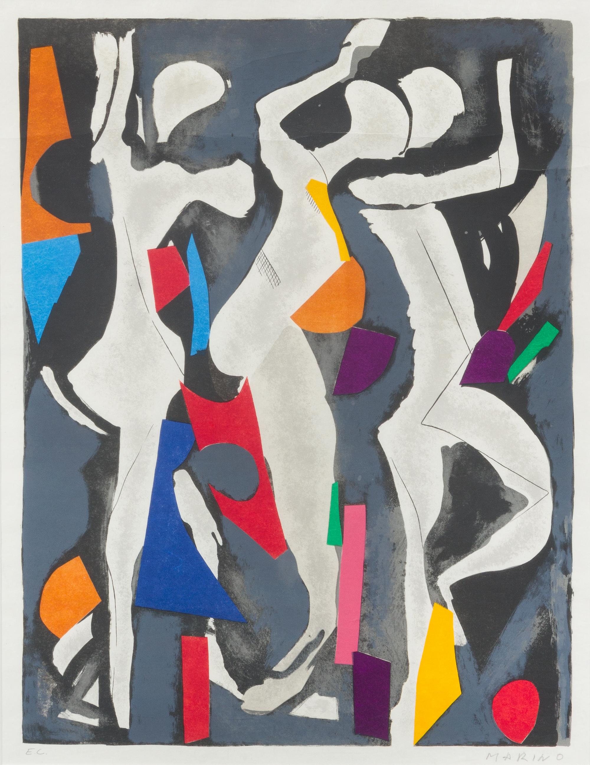 Marino Marini, (Italian, 1901 - 1980), Untitled (pl. 8 from Sacre du Printemps), 1974