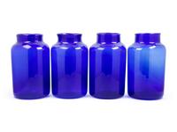 Five Large Glass Jars