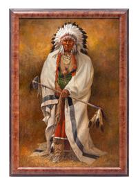 Powder Face Arapahoe Chief