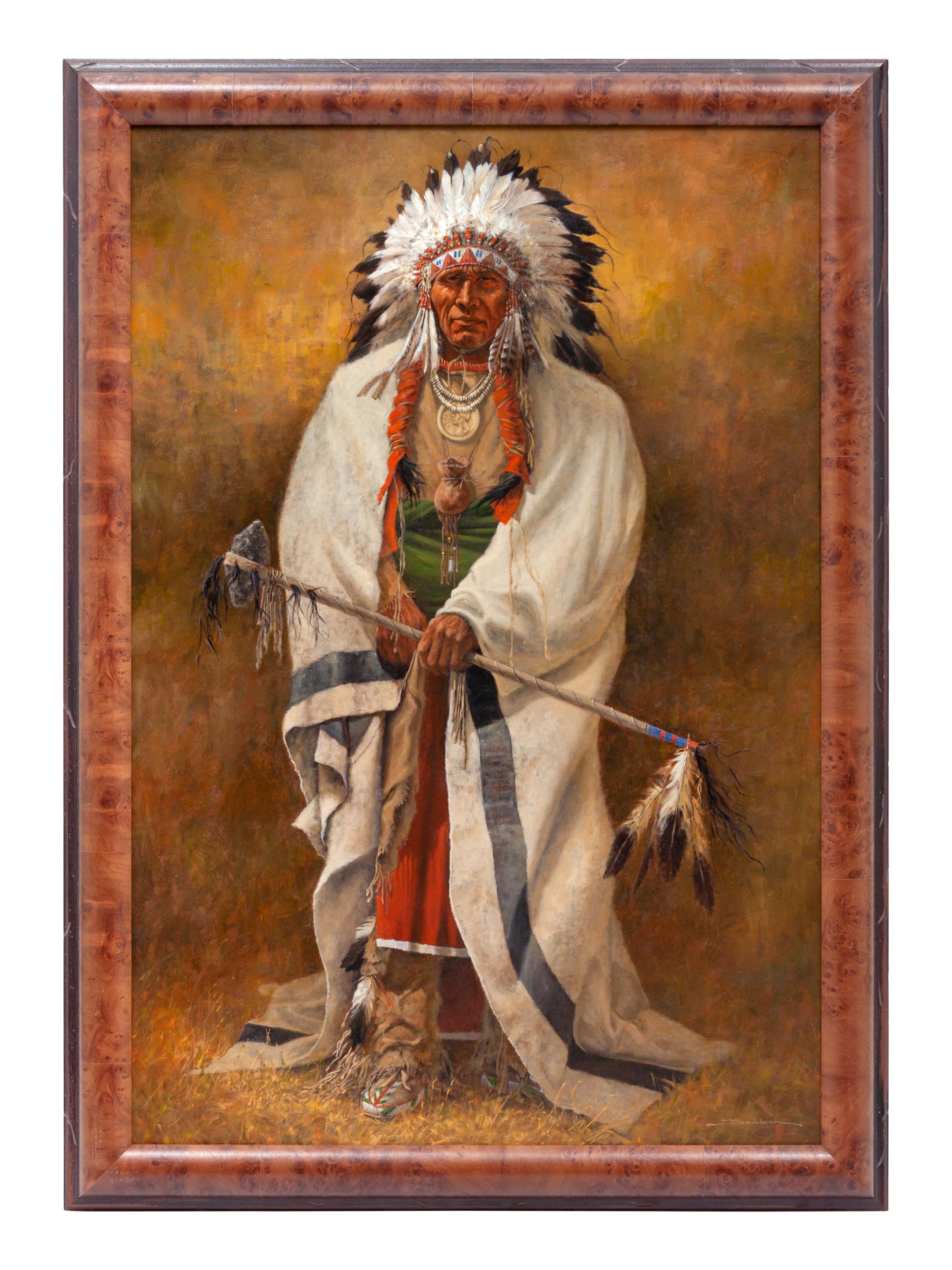 Powder Face Arapahoe Chief