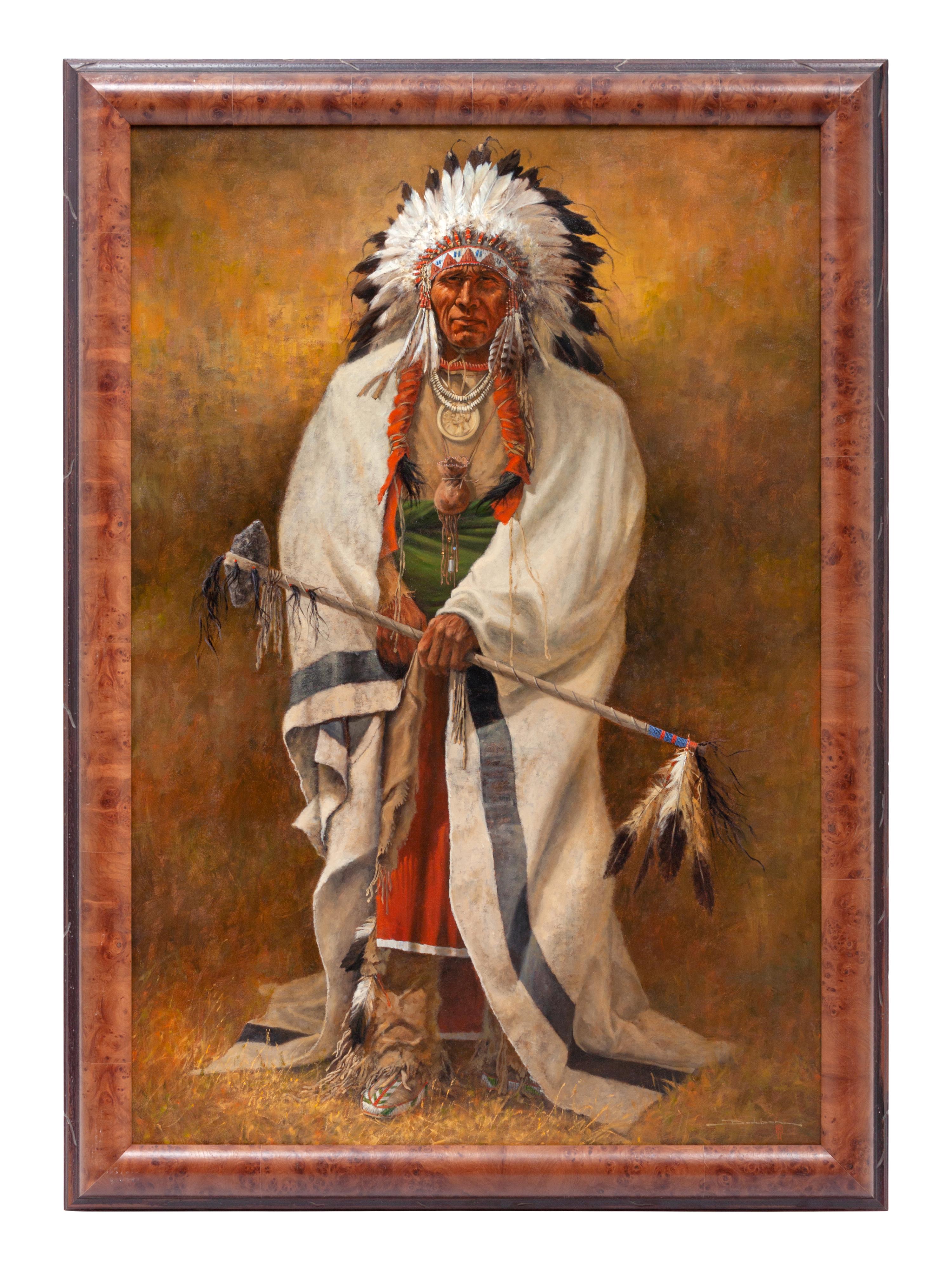 Powder Face Arapahoe Chief