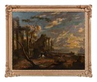 Attributed to Hubert Robert (French, 1733-1808)