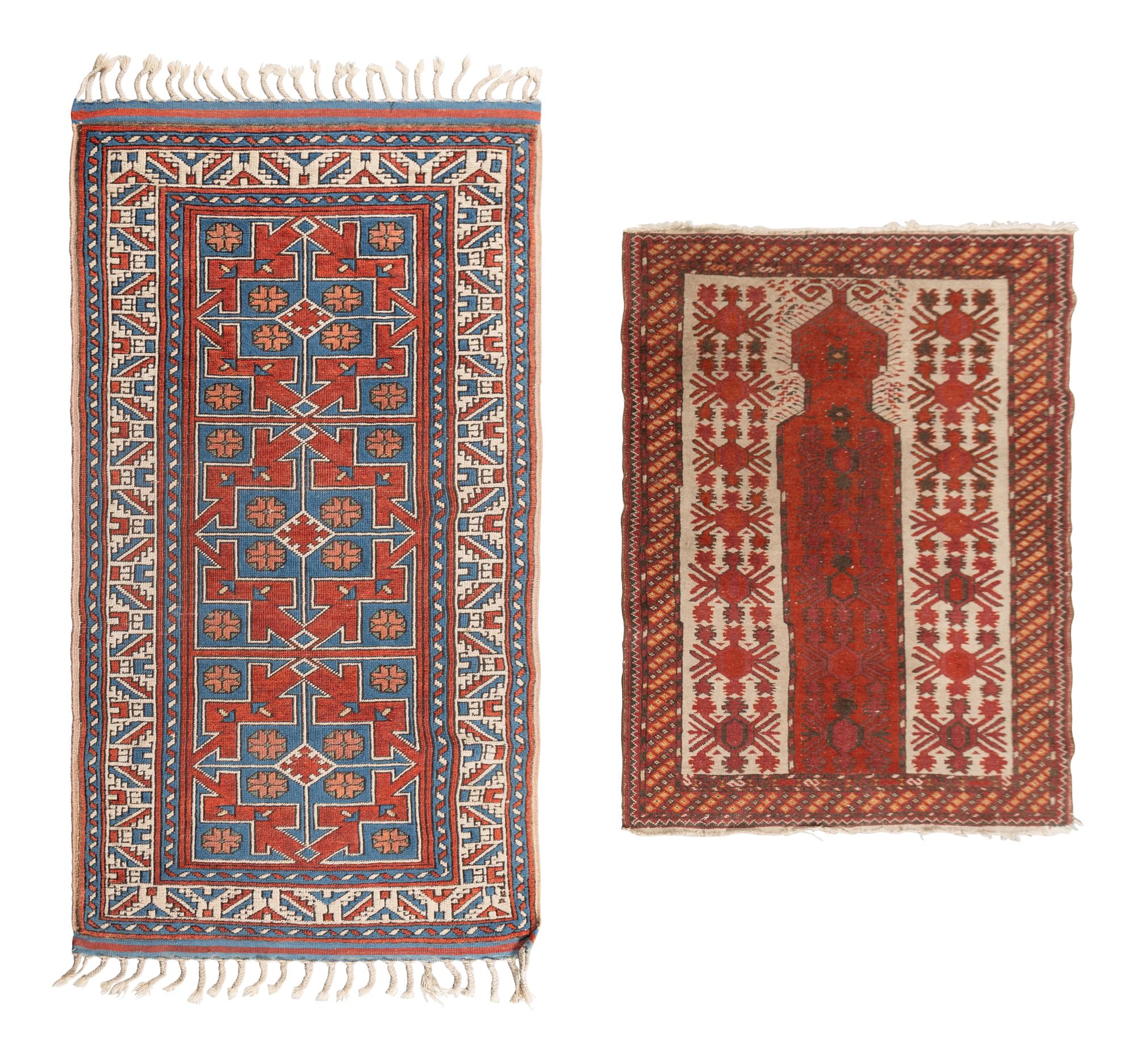 Two Caucasian Style Rugs