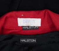 Two Halston Items: One Top, One Coat, 1970s