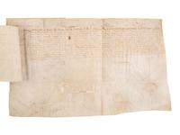 [EUROPE]. Document signed ("Louis"), by King Louis XIII of France (1601-1643).