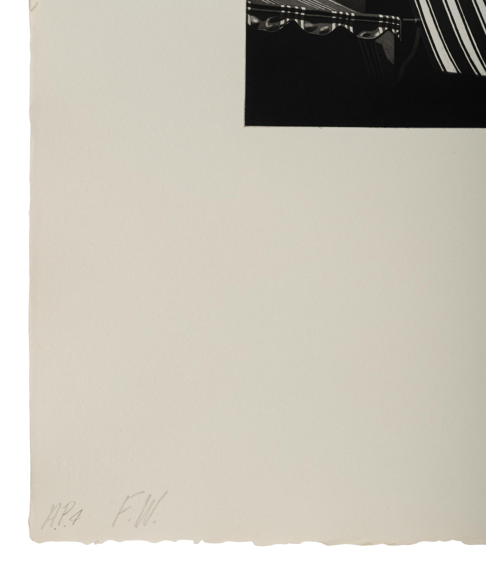 Landfall Press Etching Portfolio (complete portfolio of 6), 1975 Including works by Robert Cottingham, Claes Oldenburg, Philip Pearlstein, Christo, William Allen, and William T. Wiley.