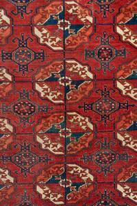 A Turkoman Wool Rug