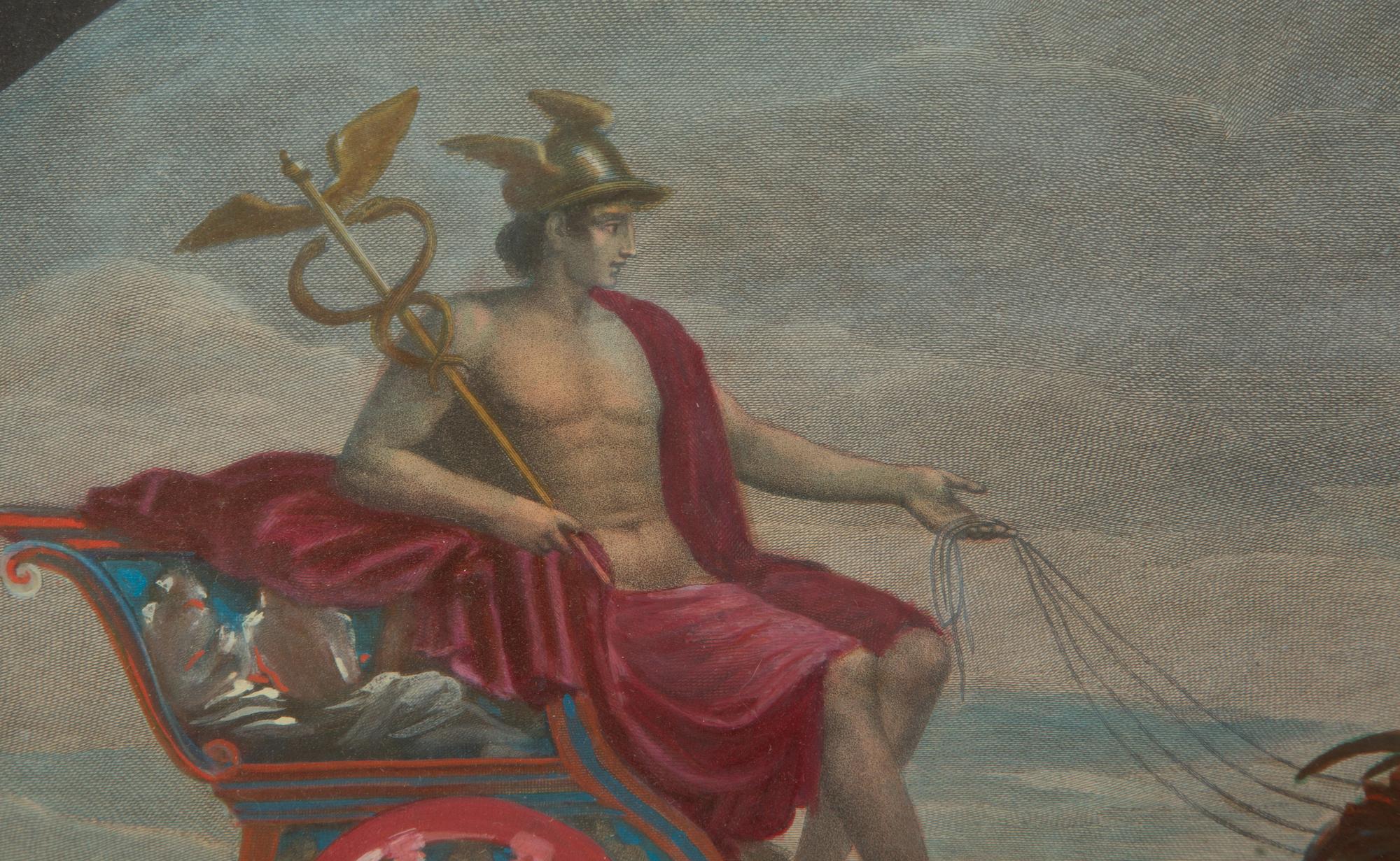 Eight Color Engravings by C. Lasinio after Raphael