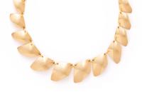 JOHN ATENCIO, YELLOW GOLD NECKLACE