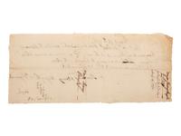 [REVOLUTIONARY WAR]. Documents related to payment of Connecticut soldiers.