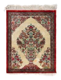 Three Qum Silk Mats