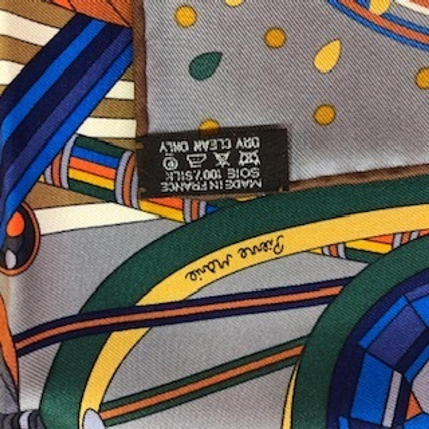 Hermès 90cm Silk Scarf